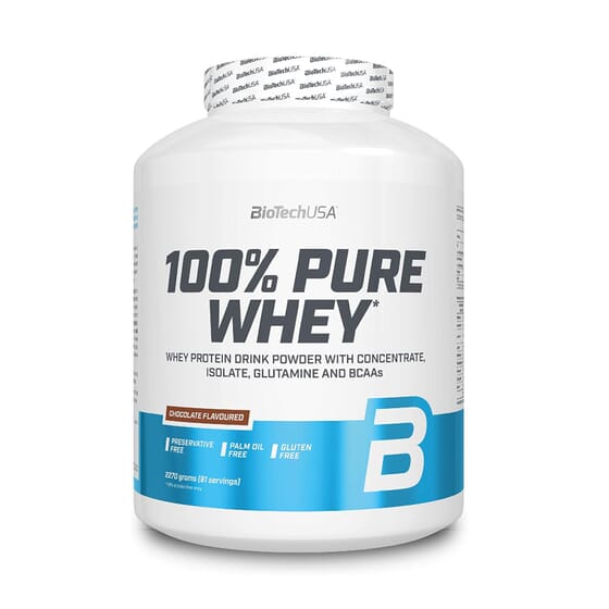100% pure whey proteína biotech usa
