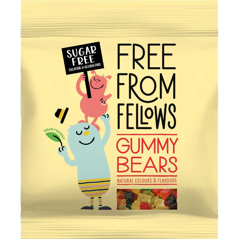 Free From Fellows Sugarfree Gummy Bears - Gominolas sin azúcar 100g