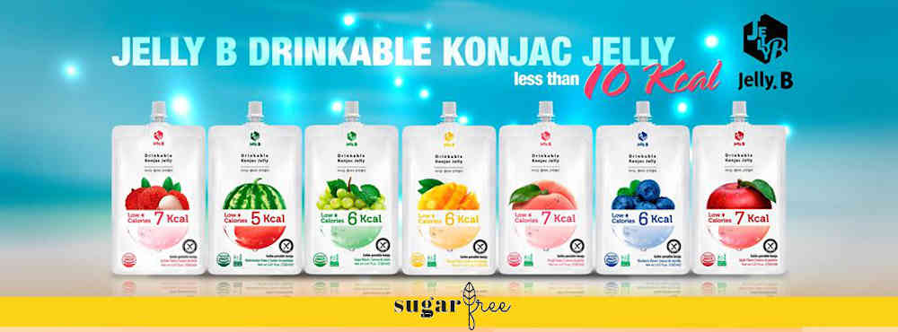 jelly b. drinkable konjac banner
