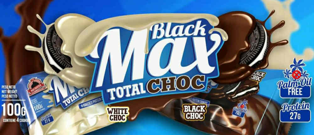 black max total choc banner