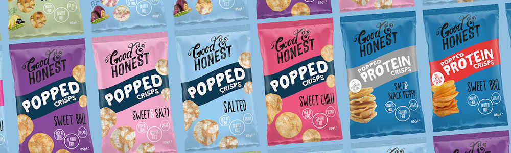 Good and Honest Protein Popped Crisps