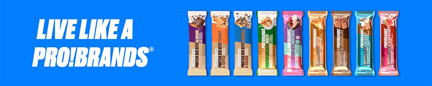 pro!brands protein bar banner