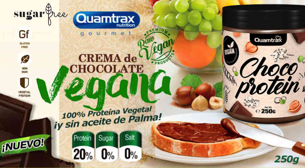 protein choco vegan banner